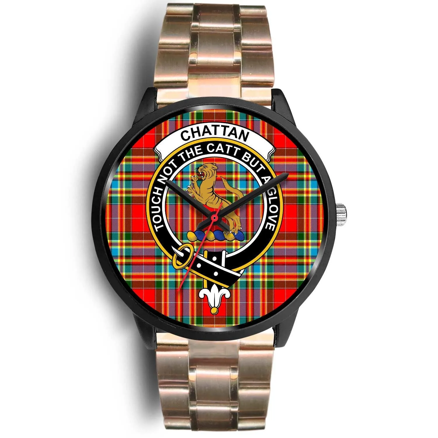 Chattan Clan Badge Tartan Black Watch