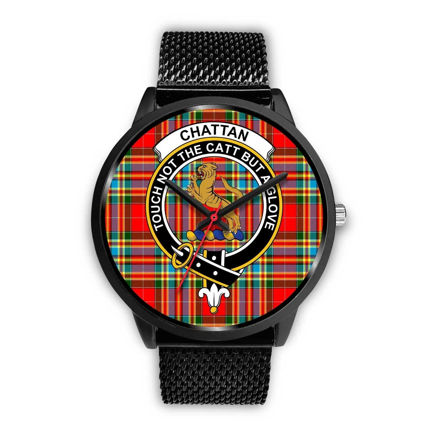 Chattan Clan Badge Tartan Black Watch