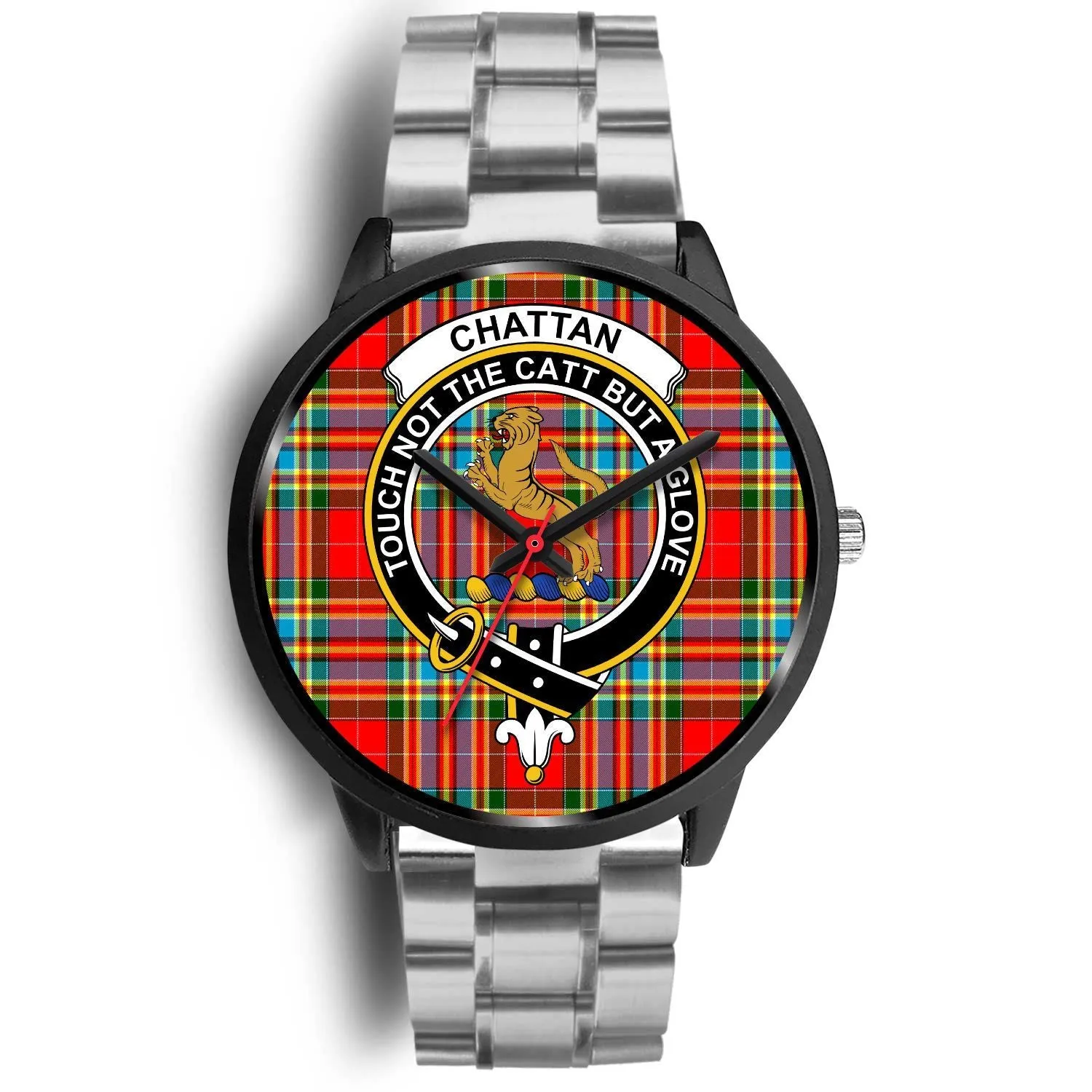 Chattan Clan Badge Tartan Black Watch