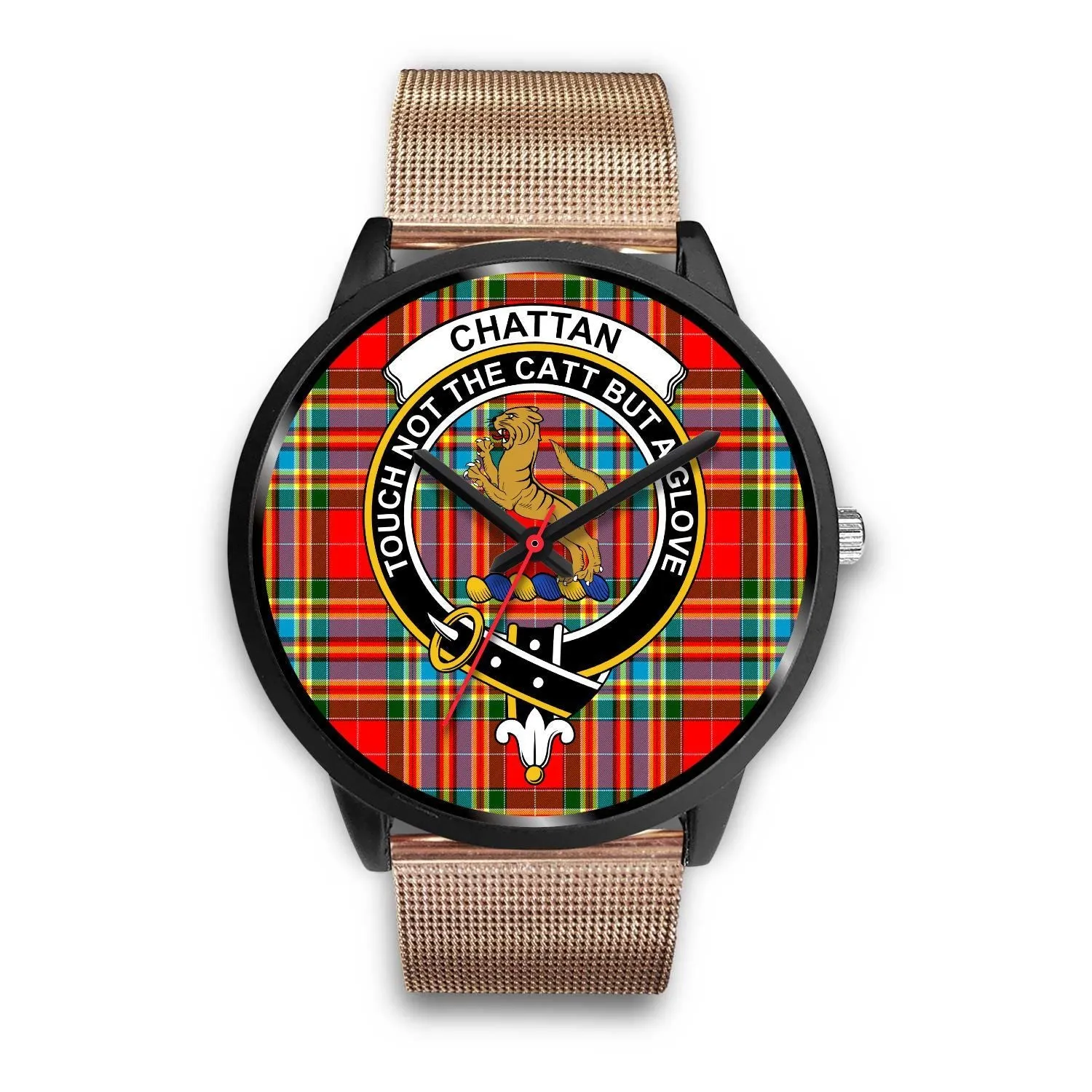 Chattan Clan Badge Tartan Black Watch