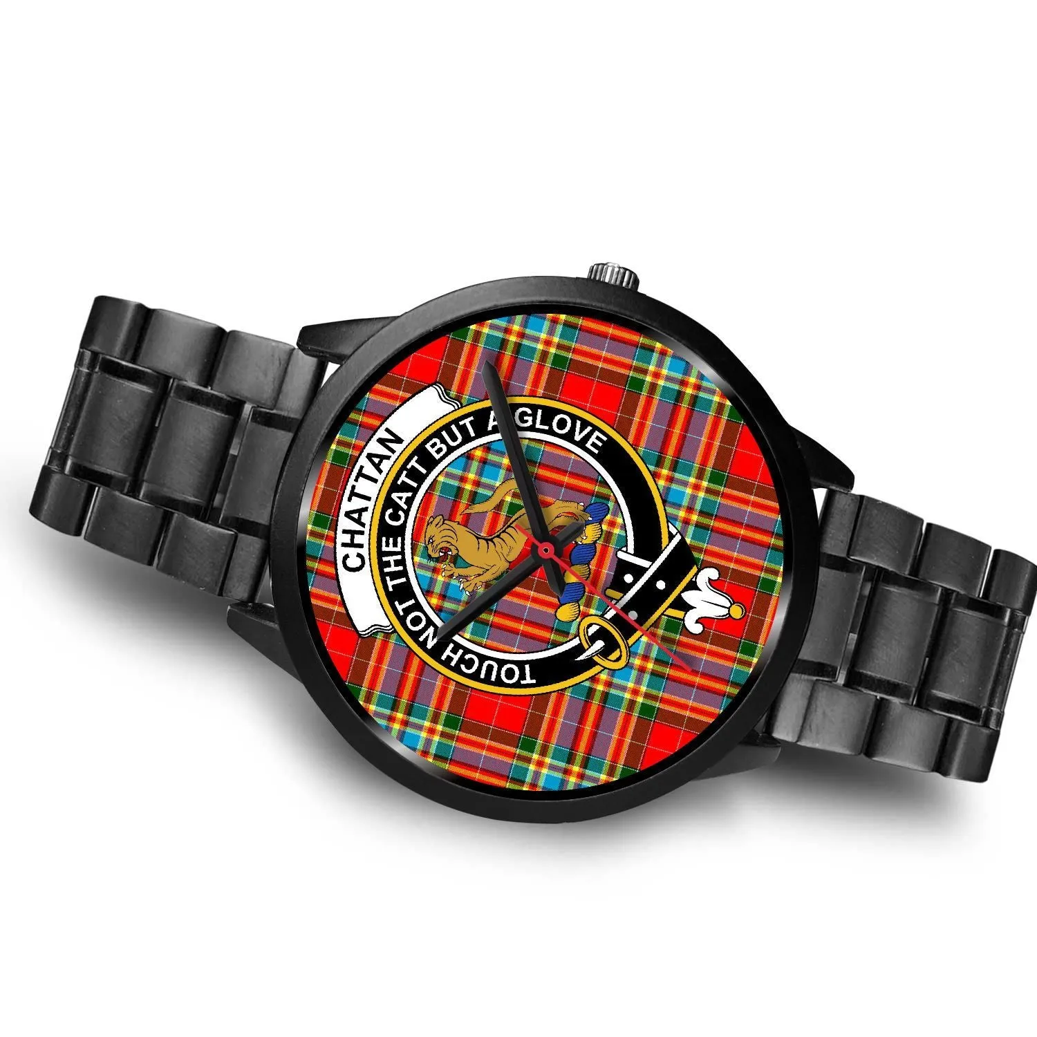 Chattan Clan Badge Tartan Black Watch