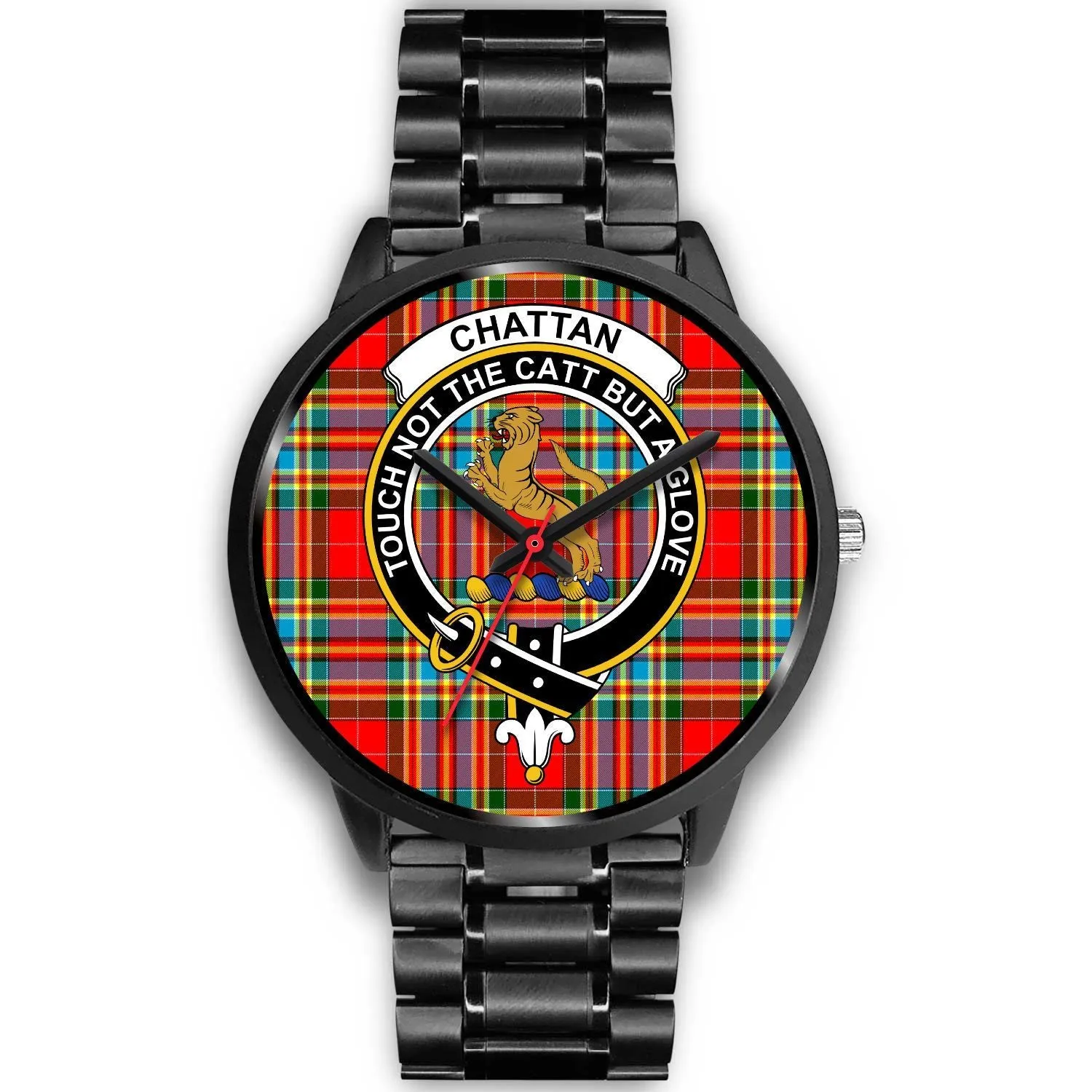 Chattan Clan Badge Tartan Black Watch