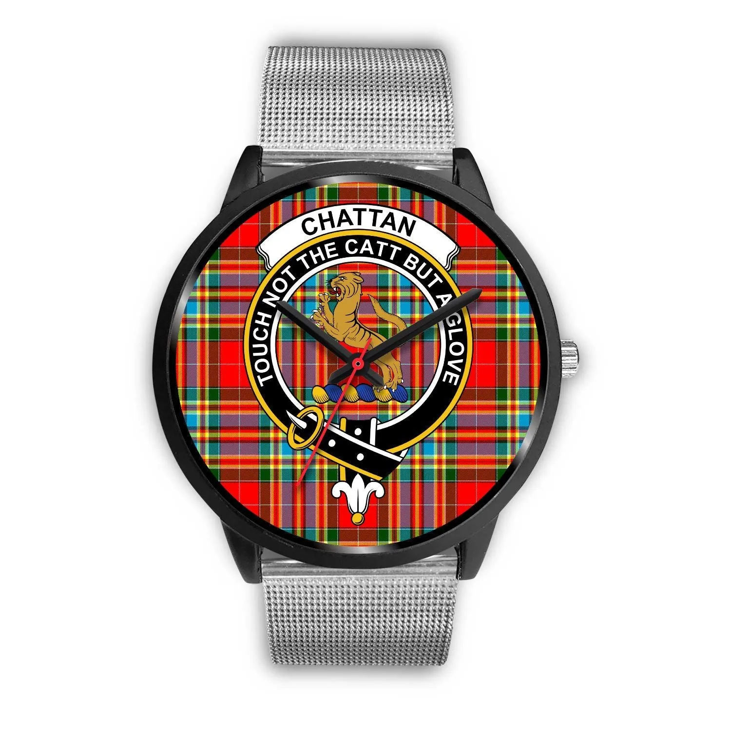 Chattan Clan Badge Tartan Black Watch