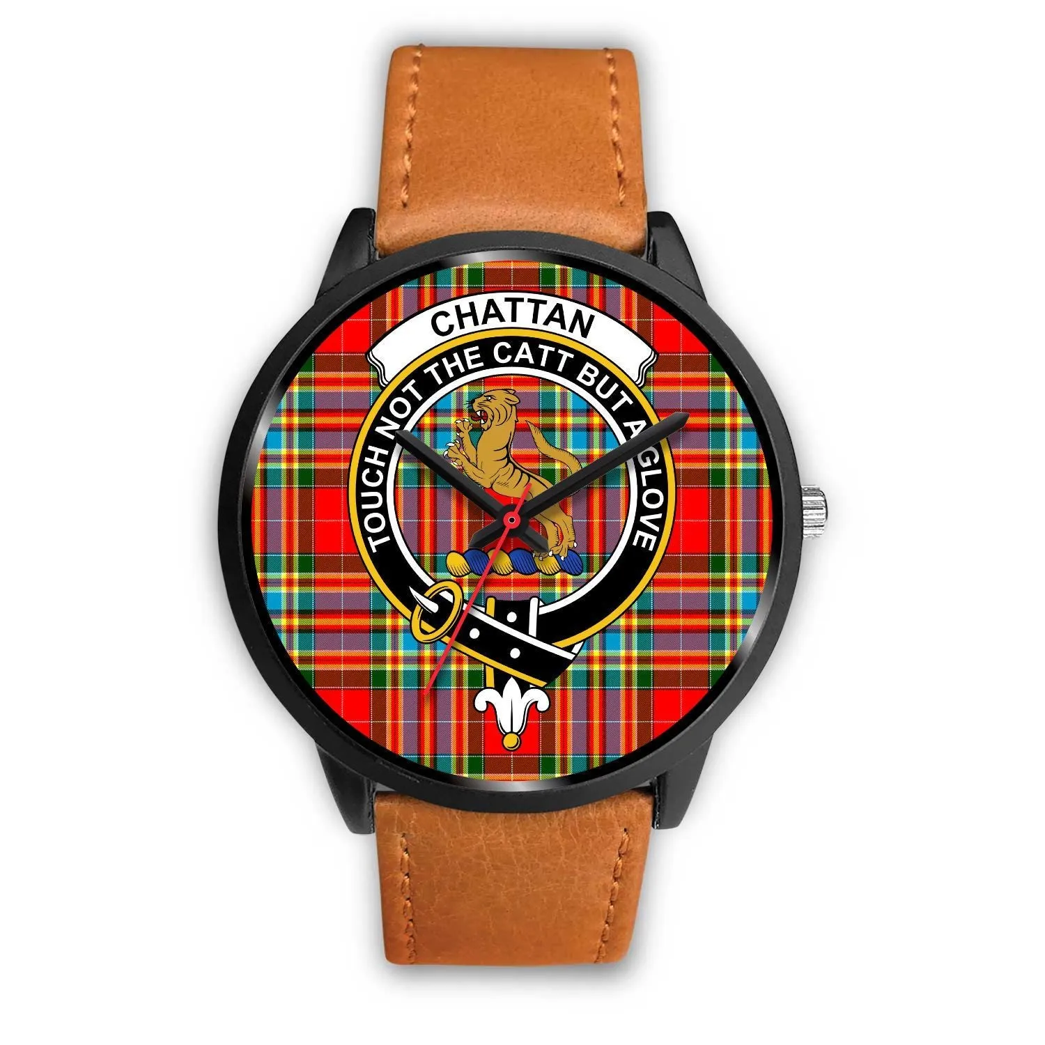 Chattan Clan Badge Tartan Black Watch