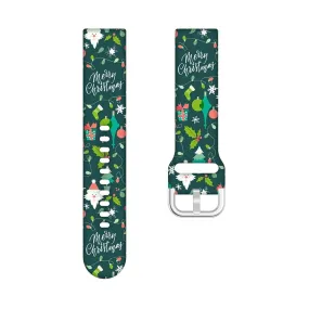 Christmas Watch Straps compatible with the Fossil 18mm Range