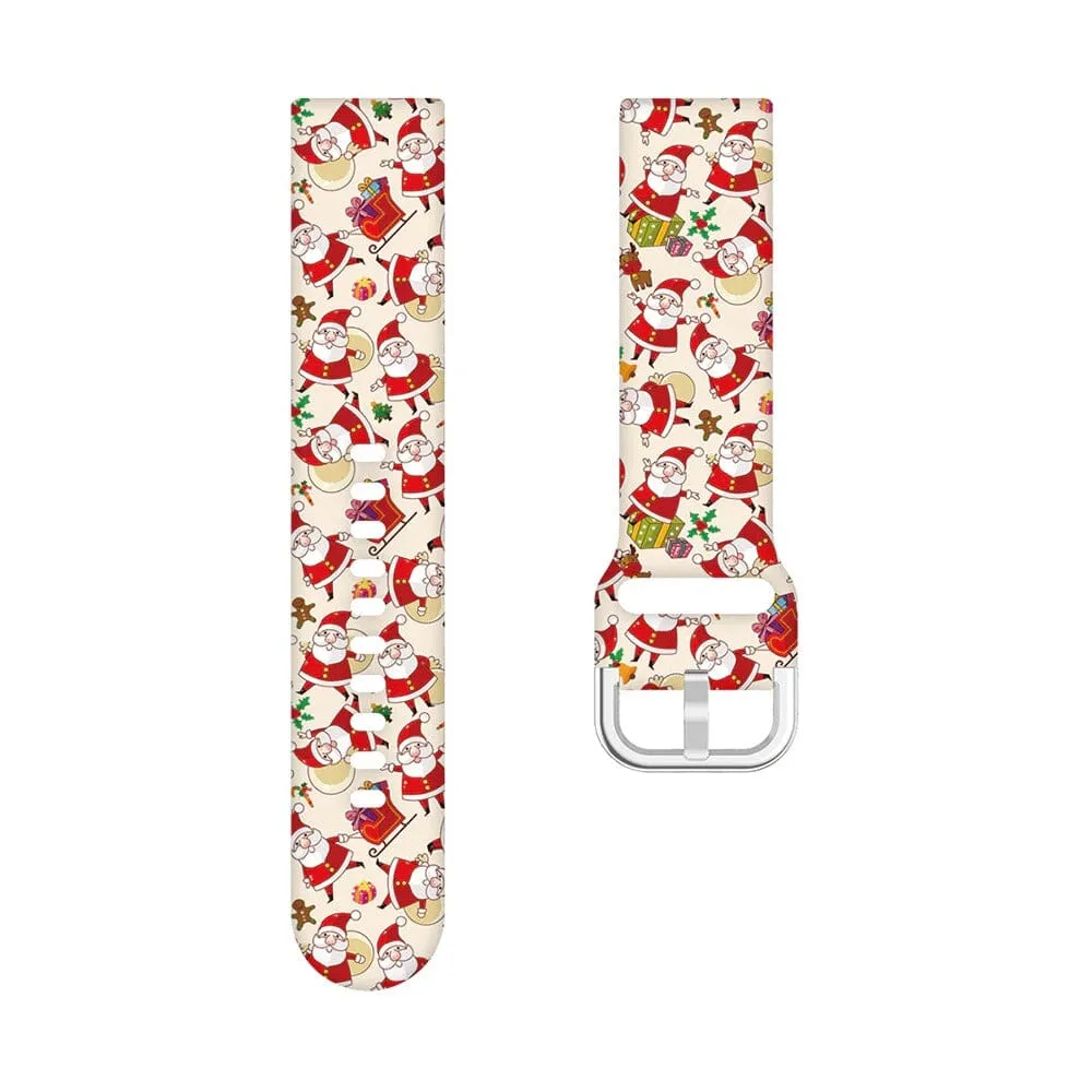 Christmas Watch Straps compatible with the Fossil 18mm Range