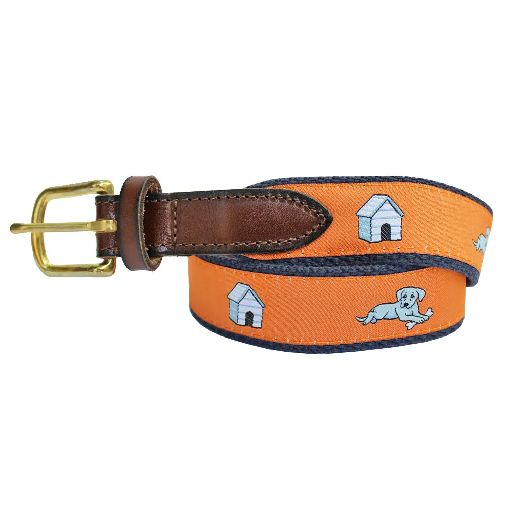 Citrus Orange Boys’ In the Dog House Club Belt