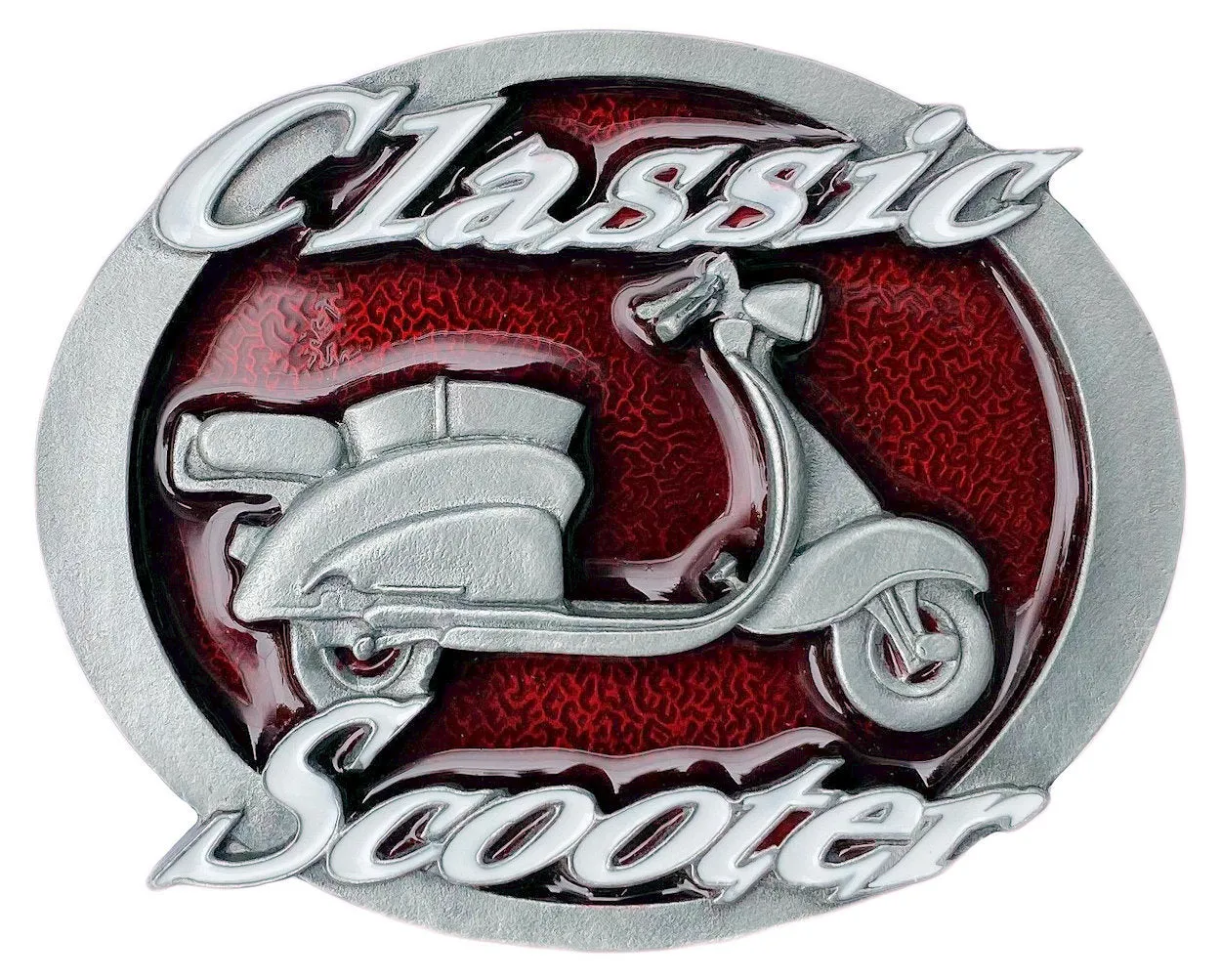 Classic Scooter Belt Buckle