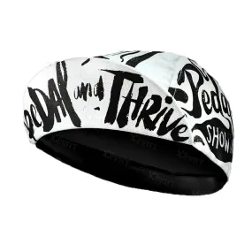 Classic White Black Pattern Dynamic Cycling Caps  Top Road Bike Dedicated Polyester/Fleece Sports Bicycle Hats Summer