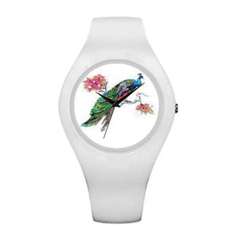 Color-changing silica gel watches