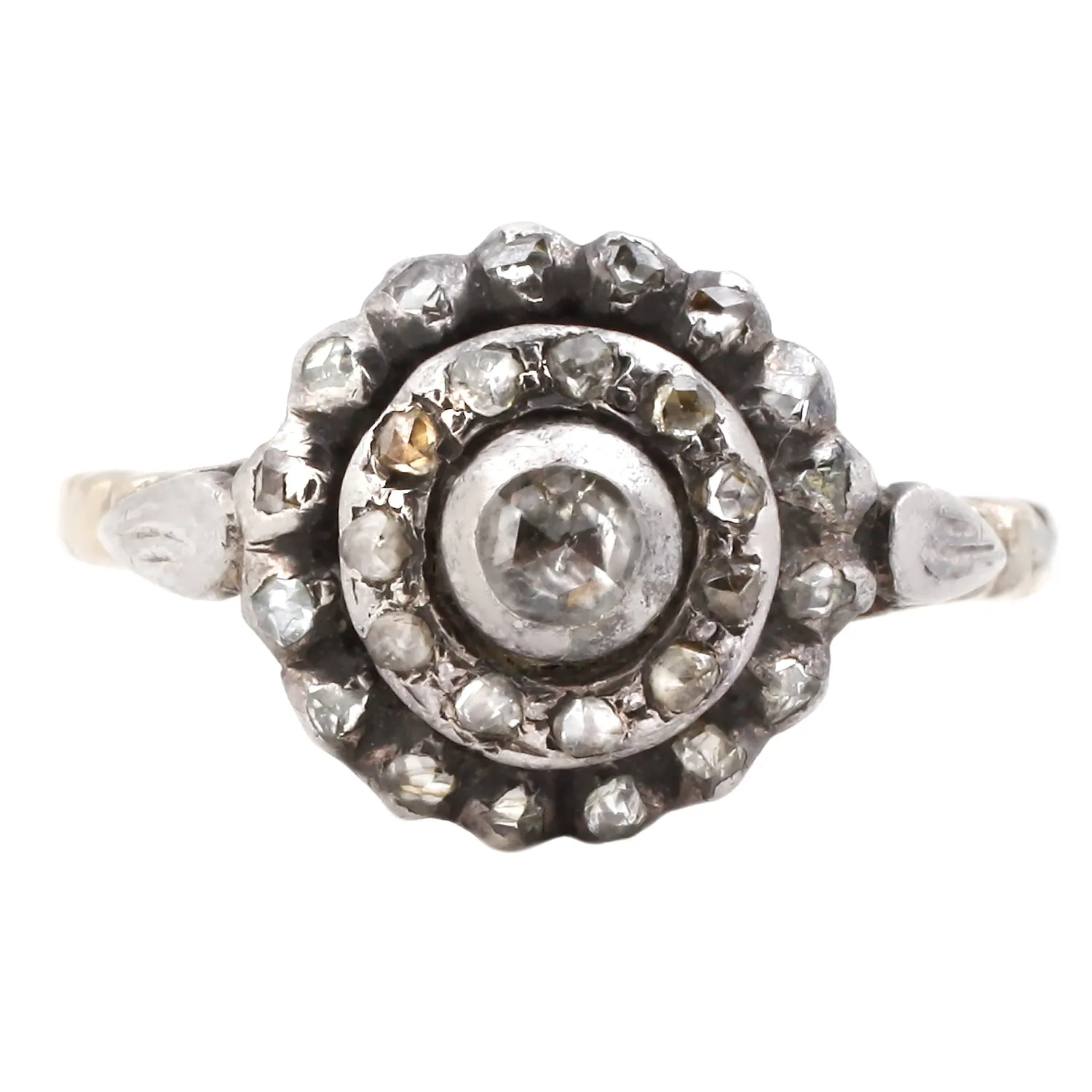 Concentric Circles Diamond Ring