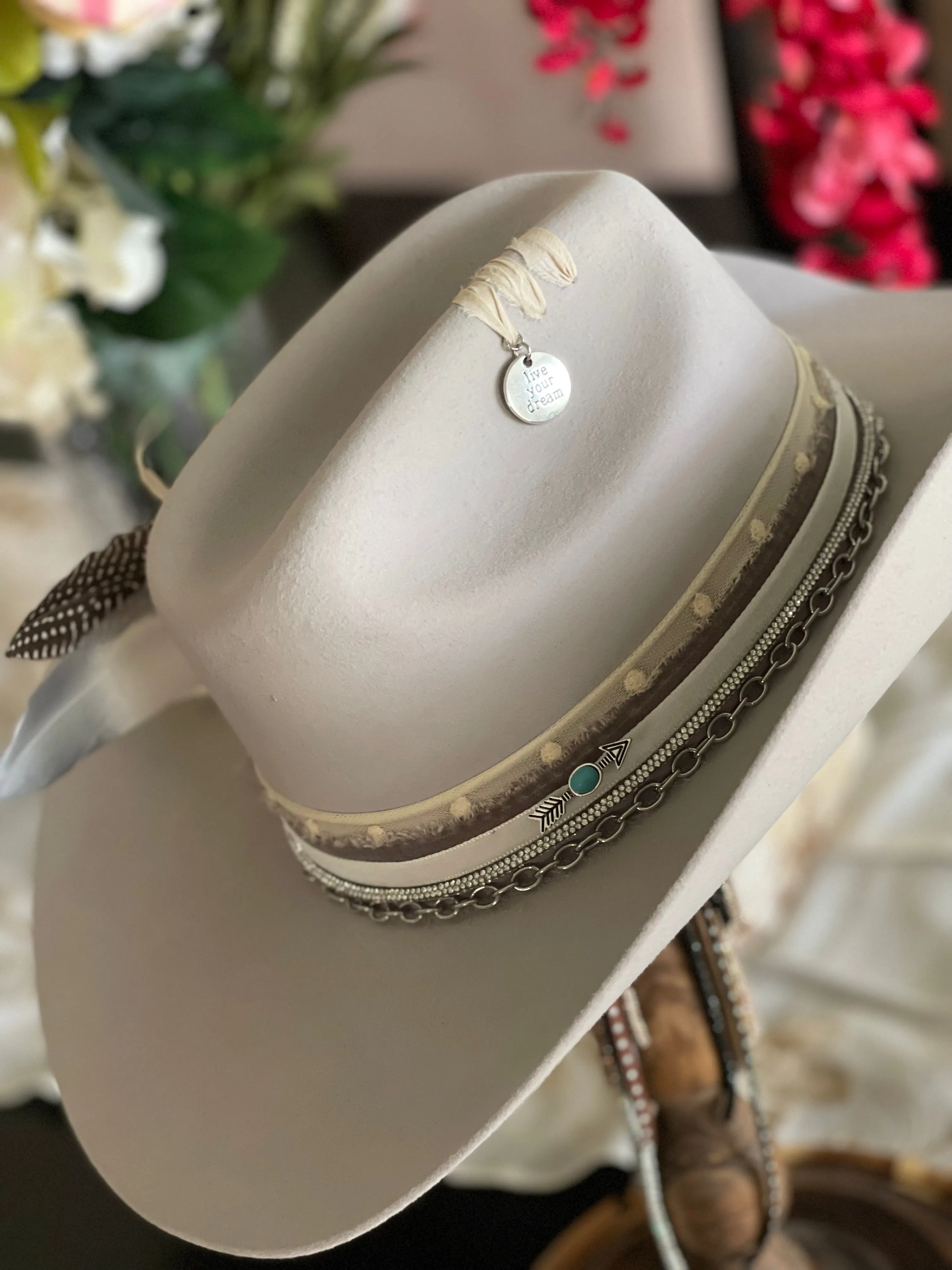 Customized Cowboy Hat - The Vanessa