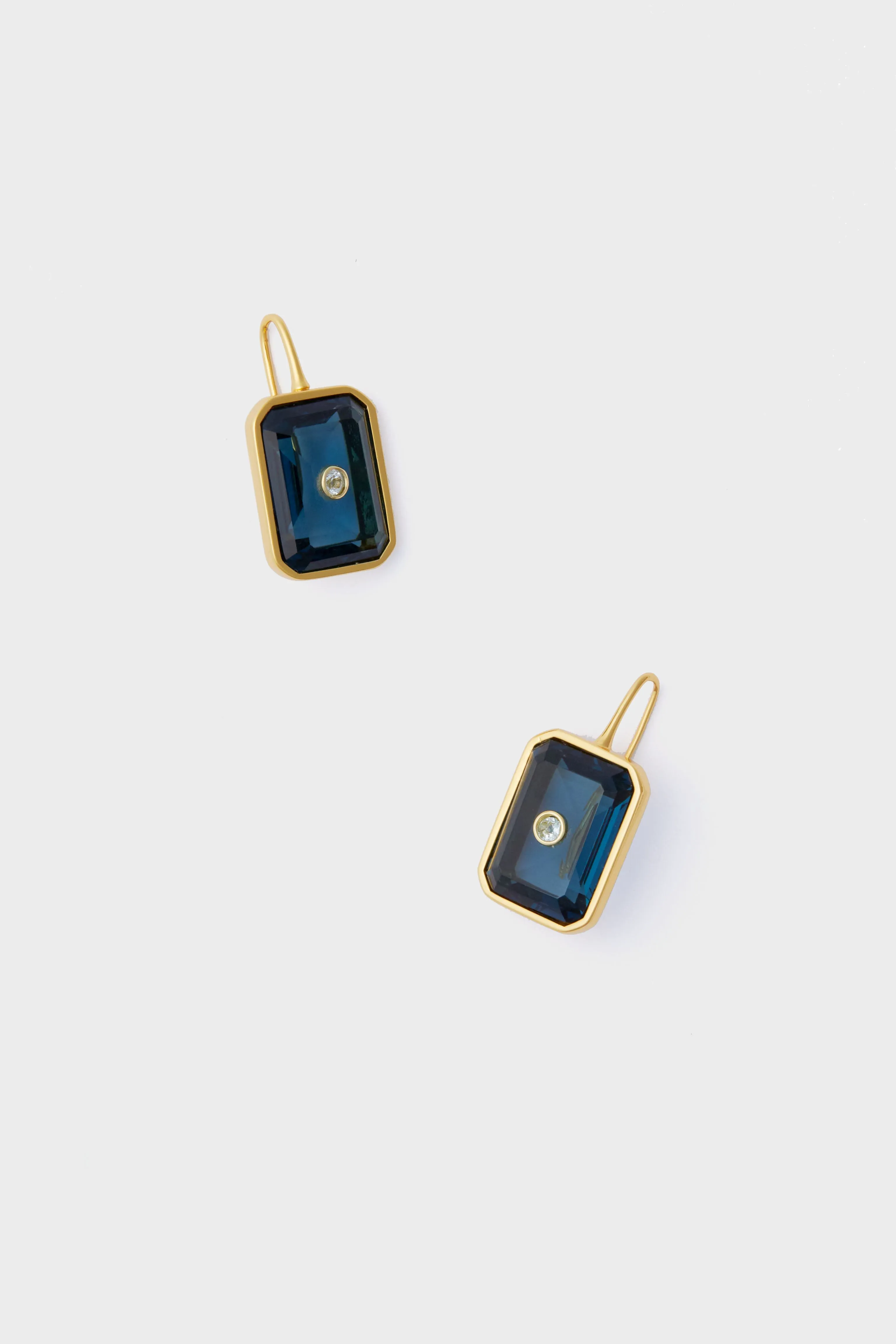 Denim Tile Earrings