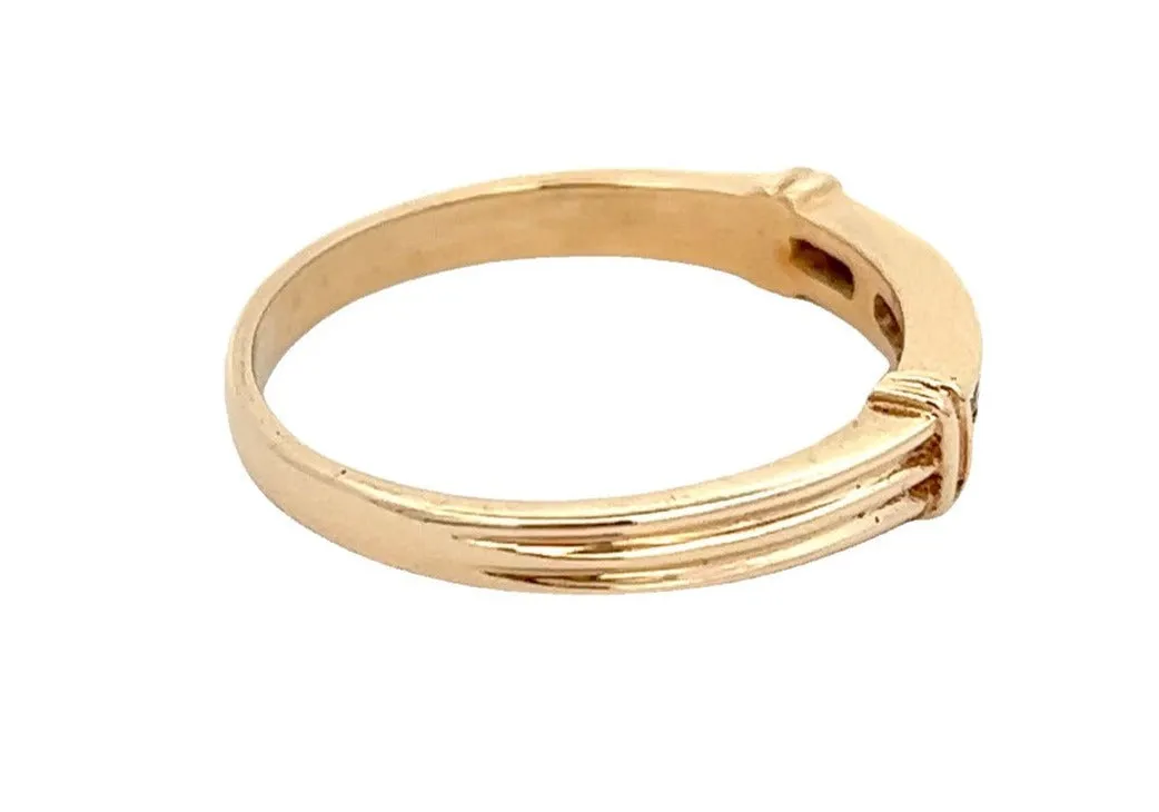 Diamond 9ct Yellow Gold Ring TDW 0.25ct