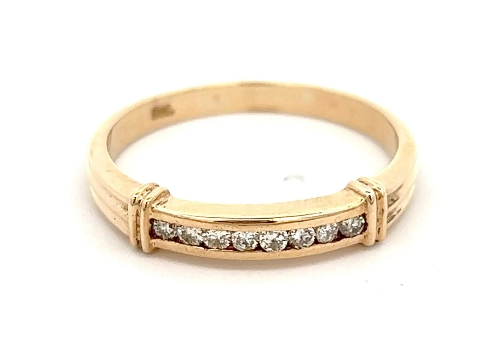 Diamond 9ct Yellow Gold Ring TDW 0.25ct