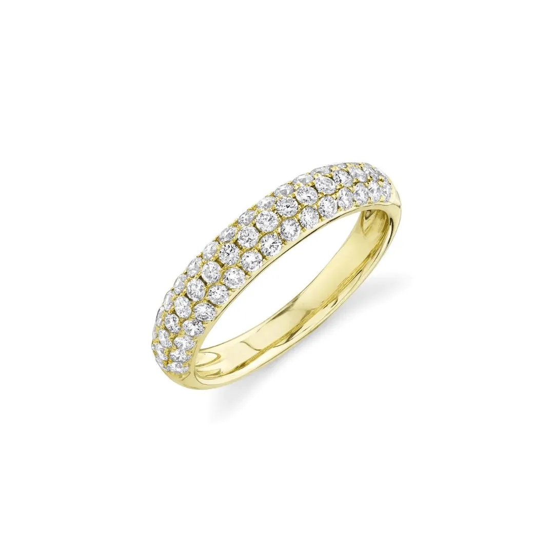 Diamond Domed Band