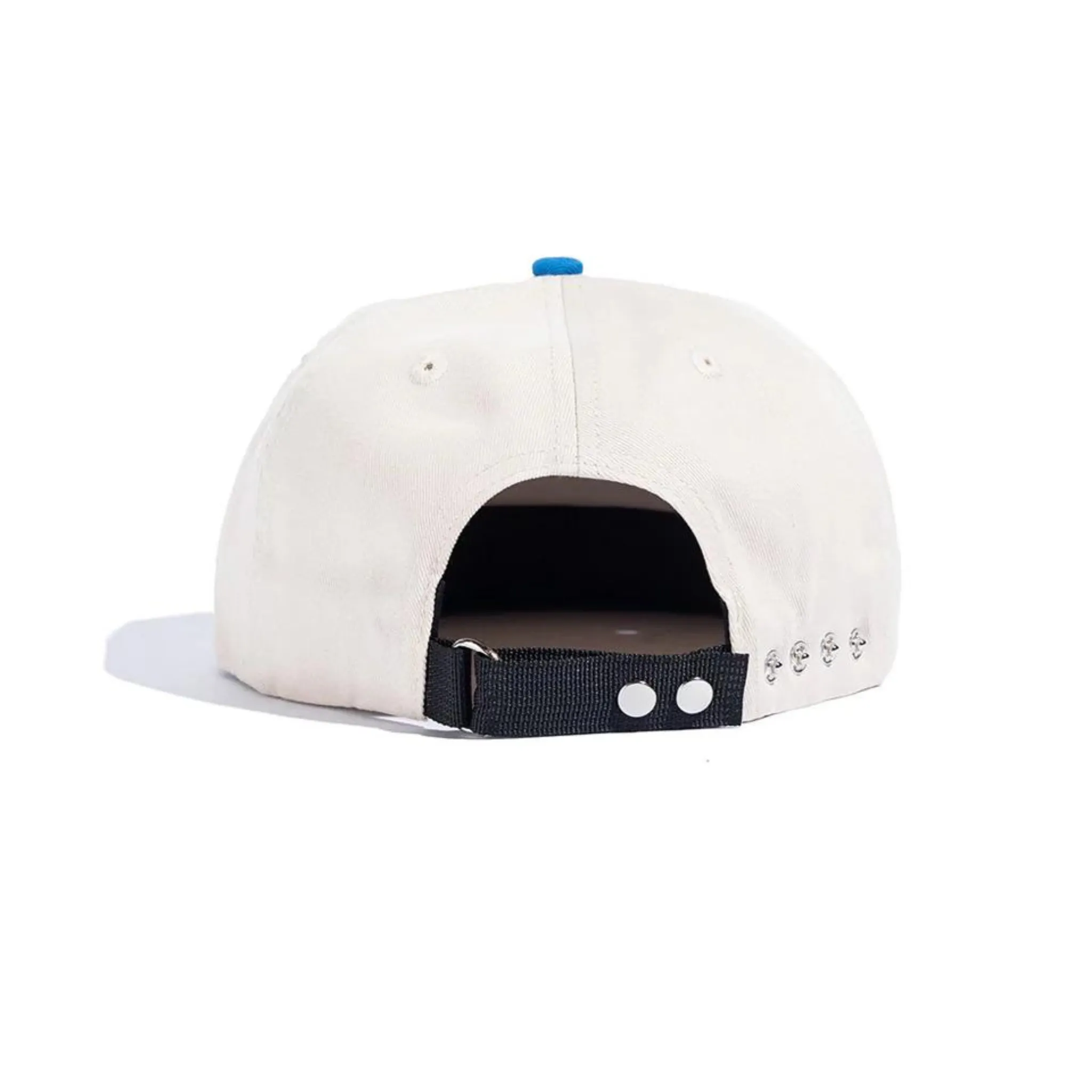 Diet Starts Monday Madness Hat (Cream/Blue/Red)