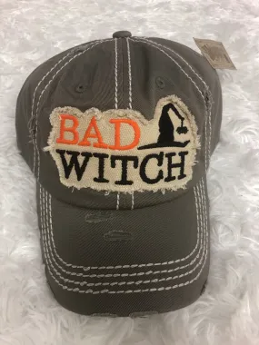 Distressed Halloween Baseball Hat