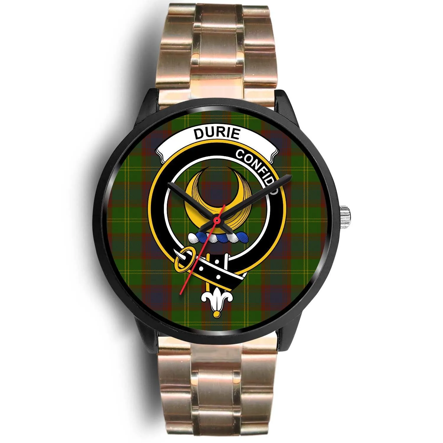 Durie Clan Badge Tartan Black Watch