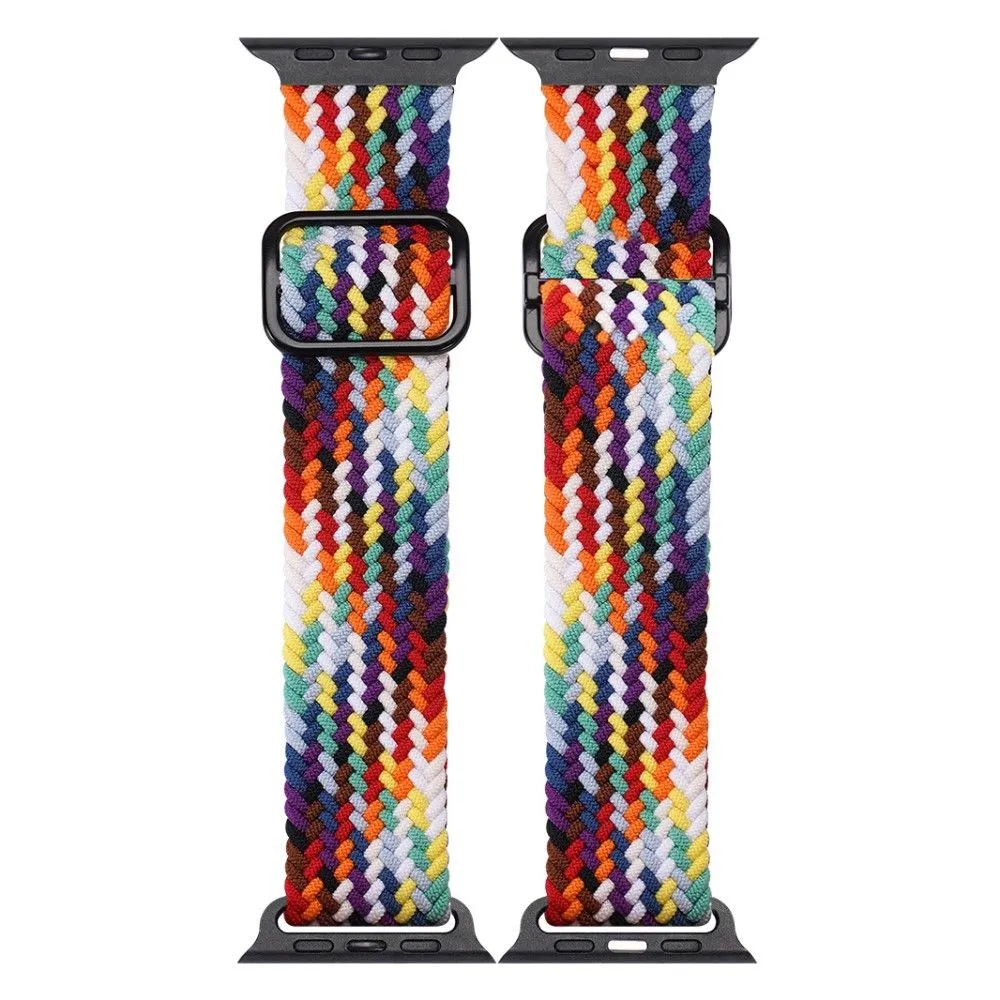 DUX DUCIS Apple Watch (45mm) elastic nylon watch strap - Rainbow