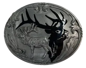 Elk Head Belt Buckle