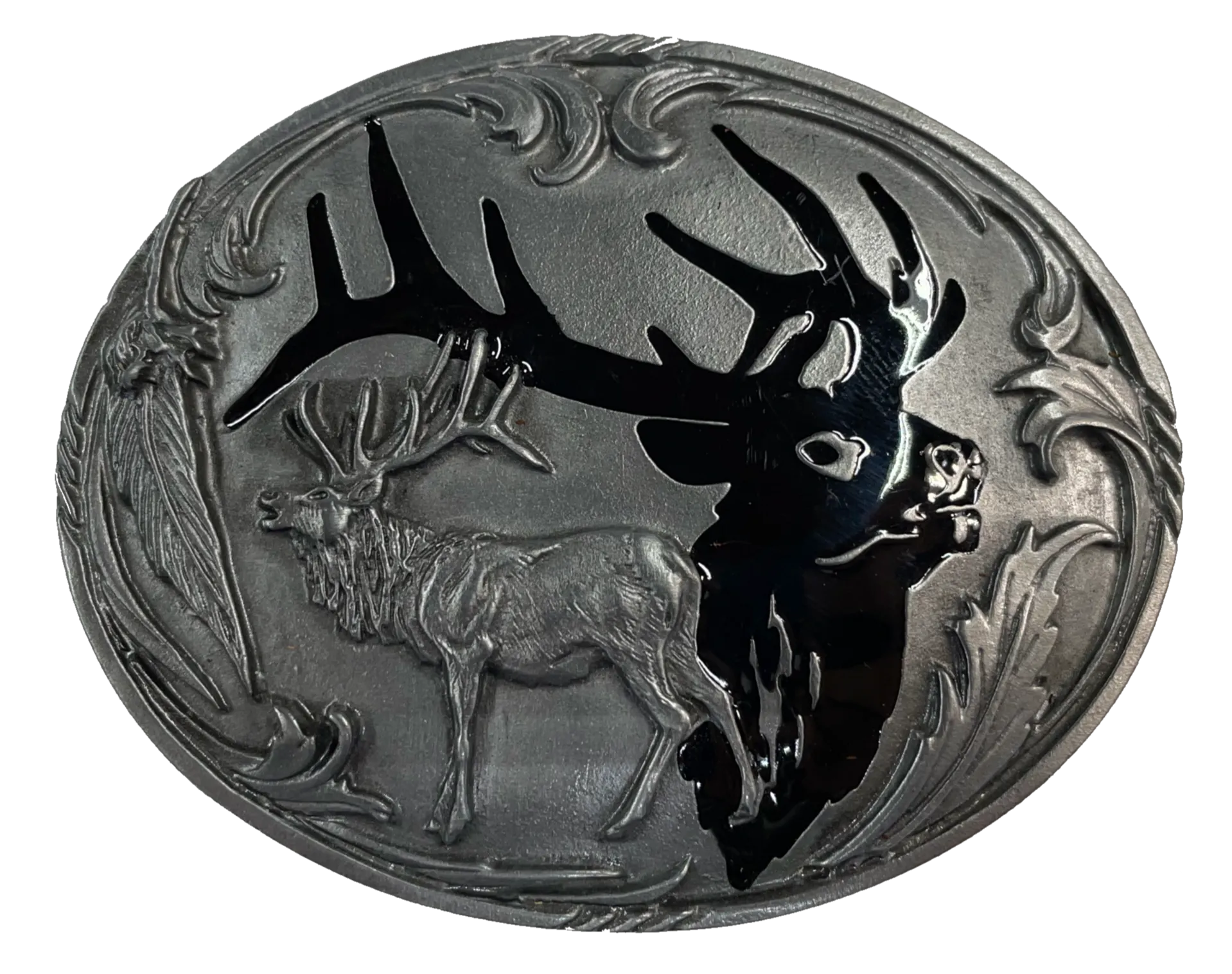 Elk Head Belt Buckle