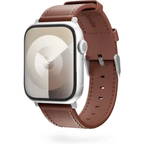 Epico Apple Watch (38/40/SE/41/42mm) Ægte Læder Rem - Brun