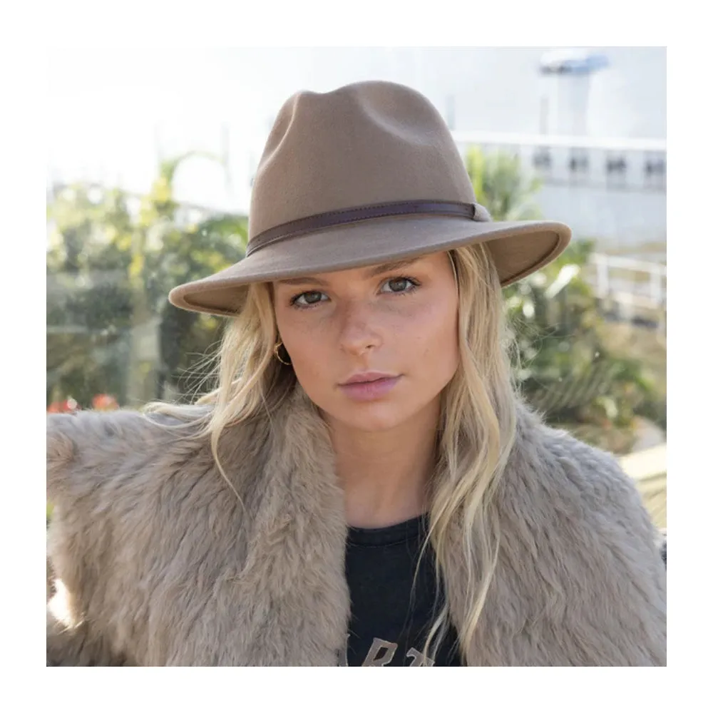 Evoke Paterson Australian Wool Felt Fedora