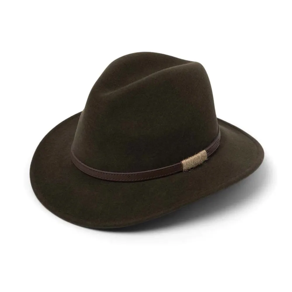 Evoke Paterson Australian Wool Felt Fedora