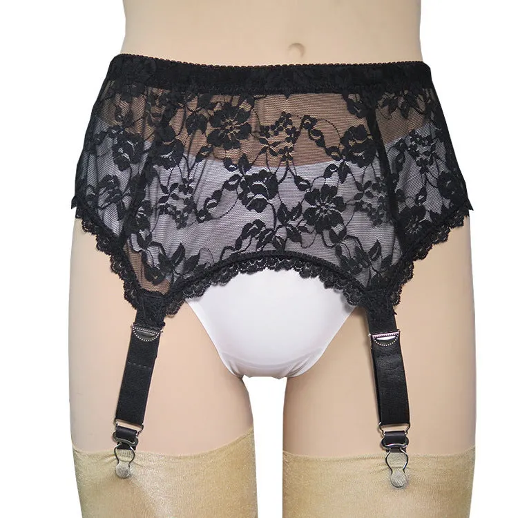 F4 Claw Non Slip Fastener Garter Belt Stockings