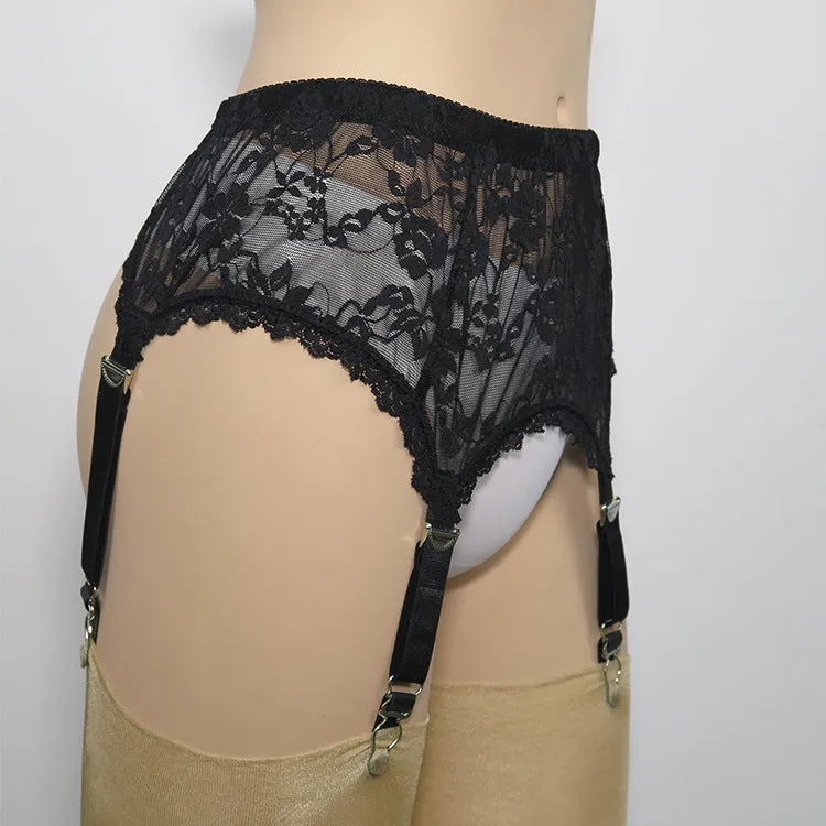 F4 Claw Non Slip Fastener Garter Belt Stockings