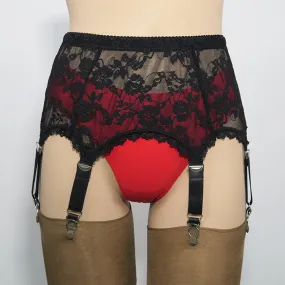 F4 Claw Non Slip Fastener Garter Belt Stockings