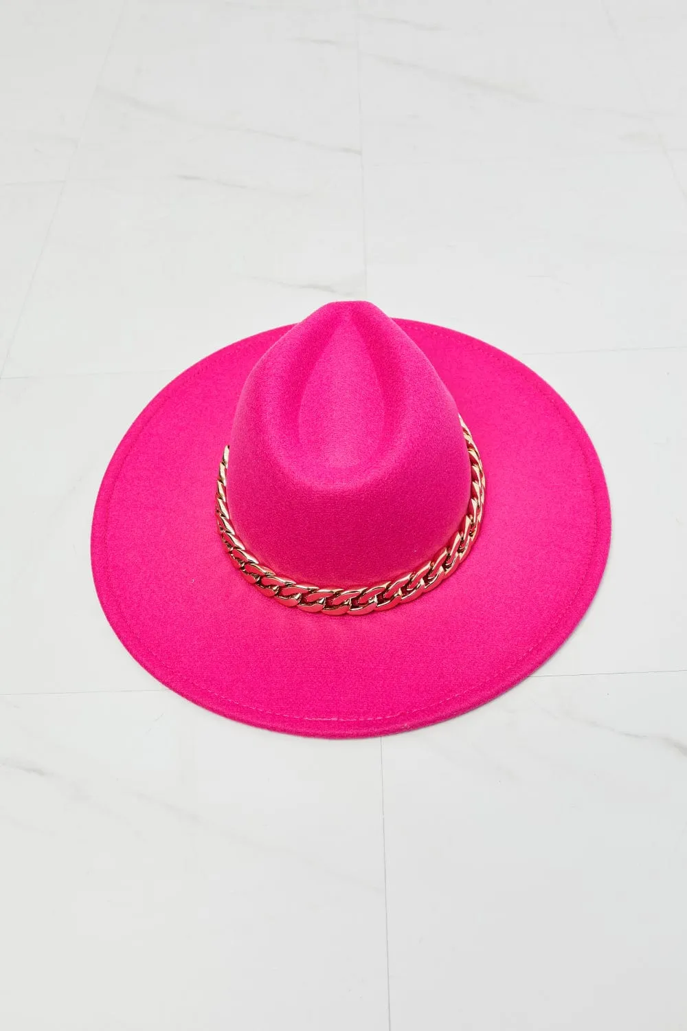 Famously Pink Fedora Hat