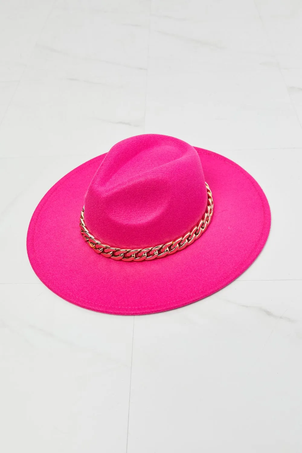 Famously Pink Fedora Hat