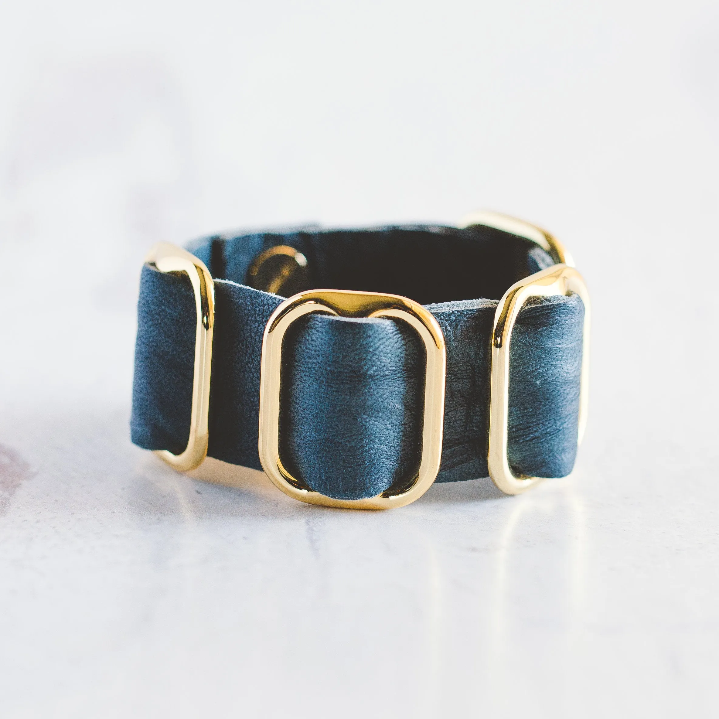 Fancy Cuff Bracelet - Gold