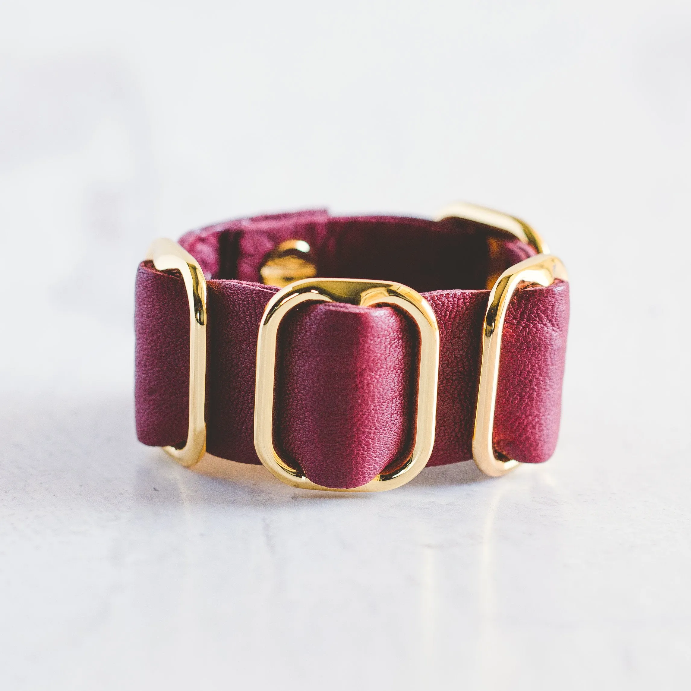 Fancy Cuff Bracelet - Gold