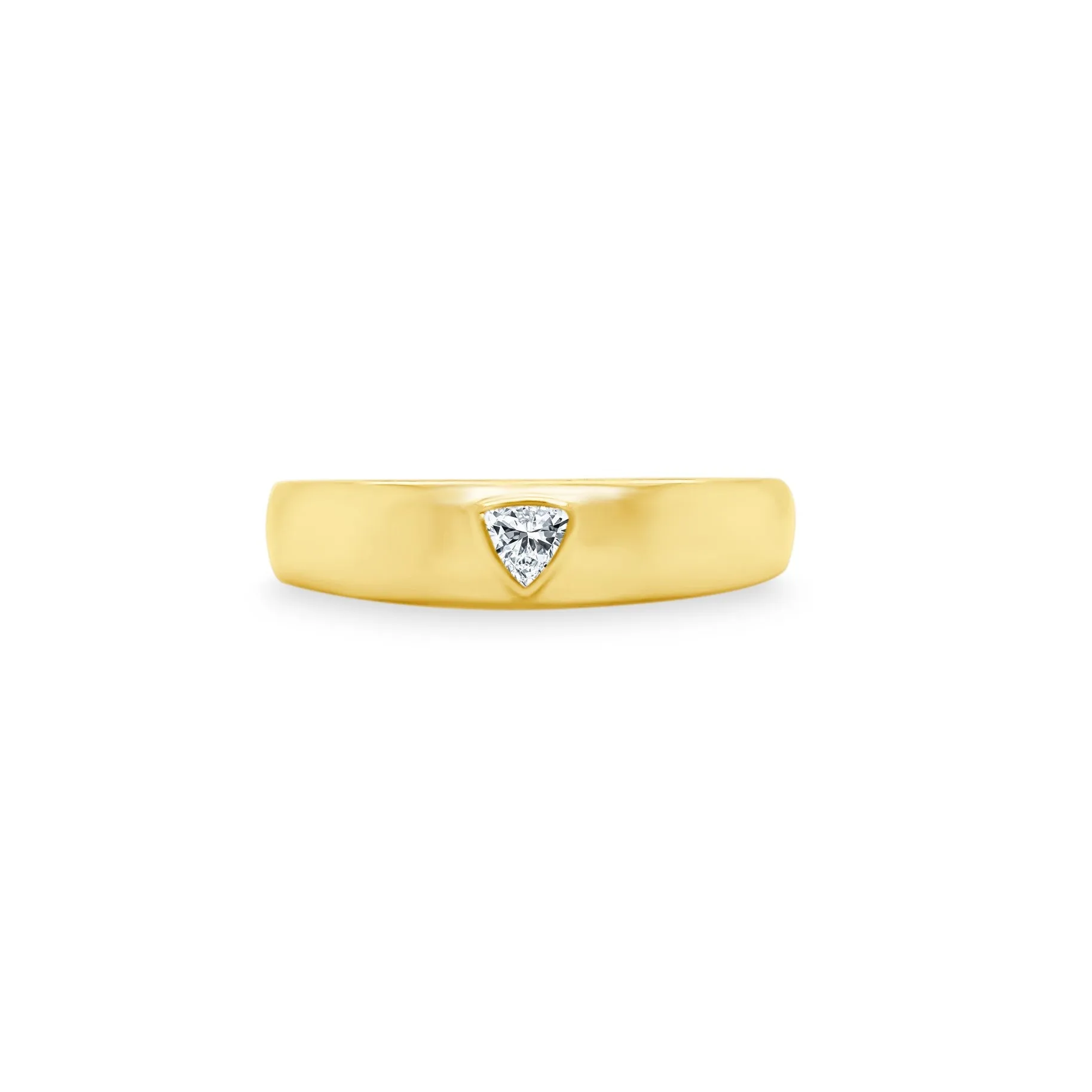 Fancy Shape Gold Band