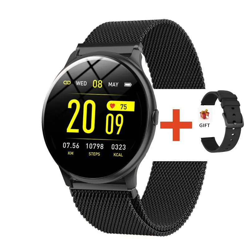 Fashion Smart Watch Ladies Heart Rate Blood Pressure Multifunctional Sport Watch Men Woman Waterproof Smartwatch Women