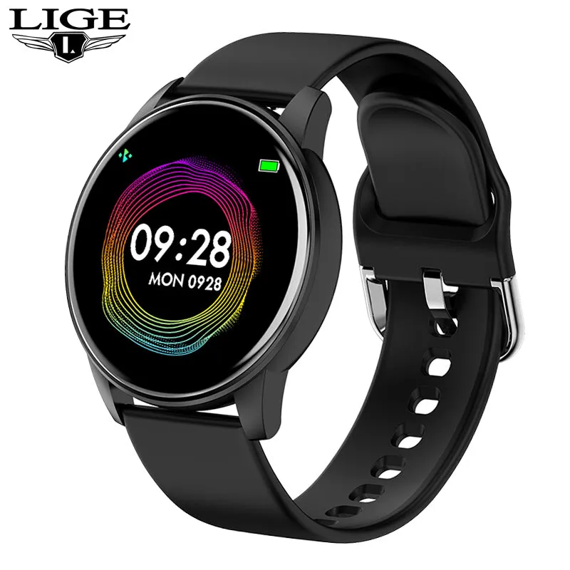 Fashion Smart Watch Ladies Heart Rate Blood Pressure Multifunctional Sport Watch Men Woman Waterproof Smartwatch Women