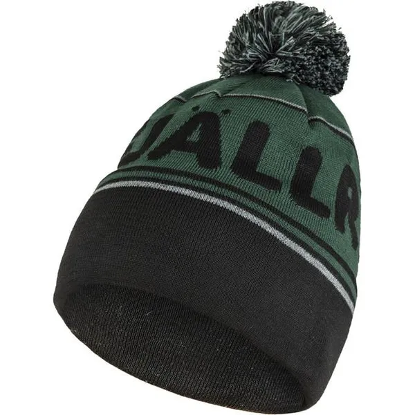 Fjallraven Pom Hat - Arctic Green / Black