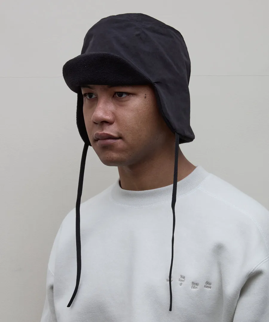 FLEECE EAR FLAP 6-PANEL HAT