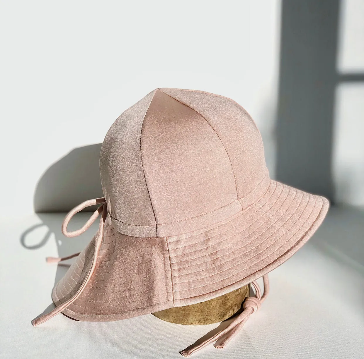 floppy hat | swim | shimmer champagne | *original