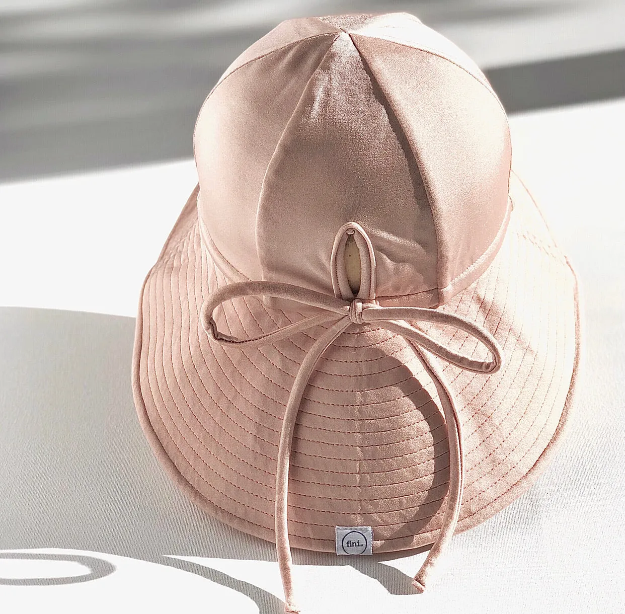 floppy hat | swim | shimmer champagne | *original