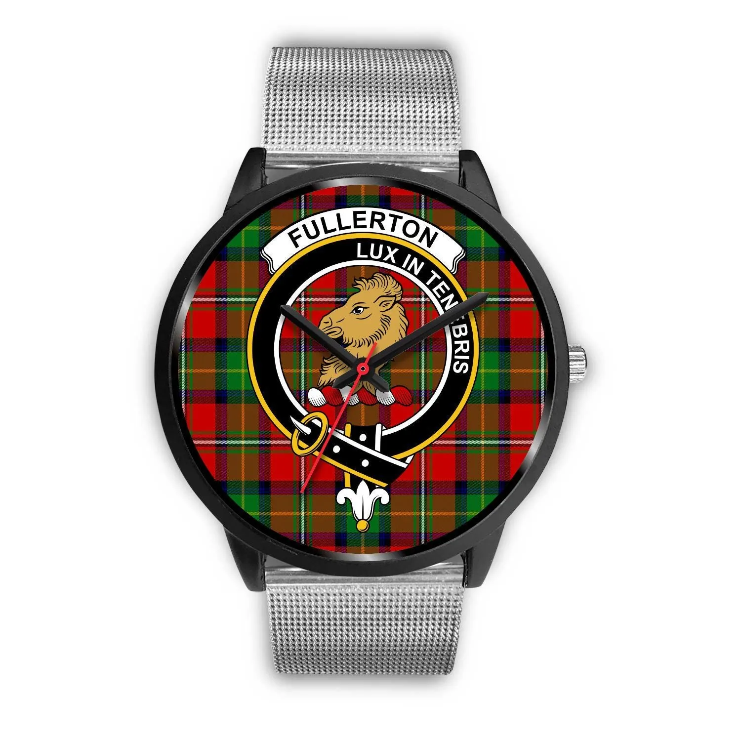 Fullerton Clan Badge Tartan Black Watch