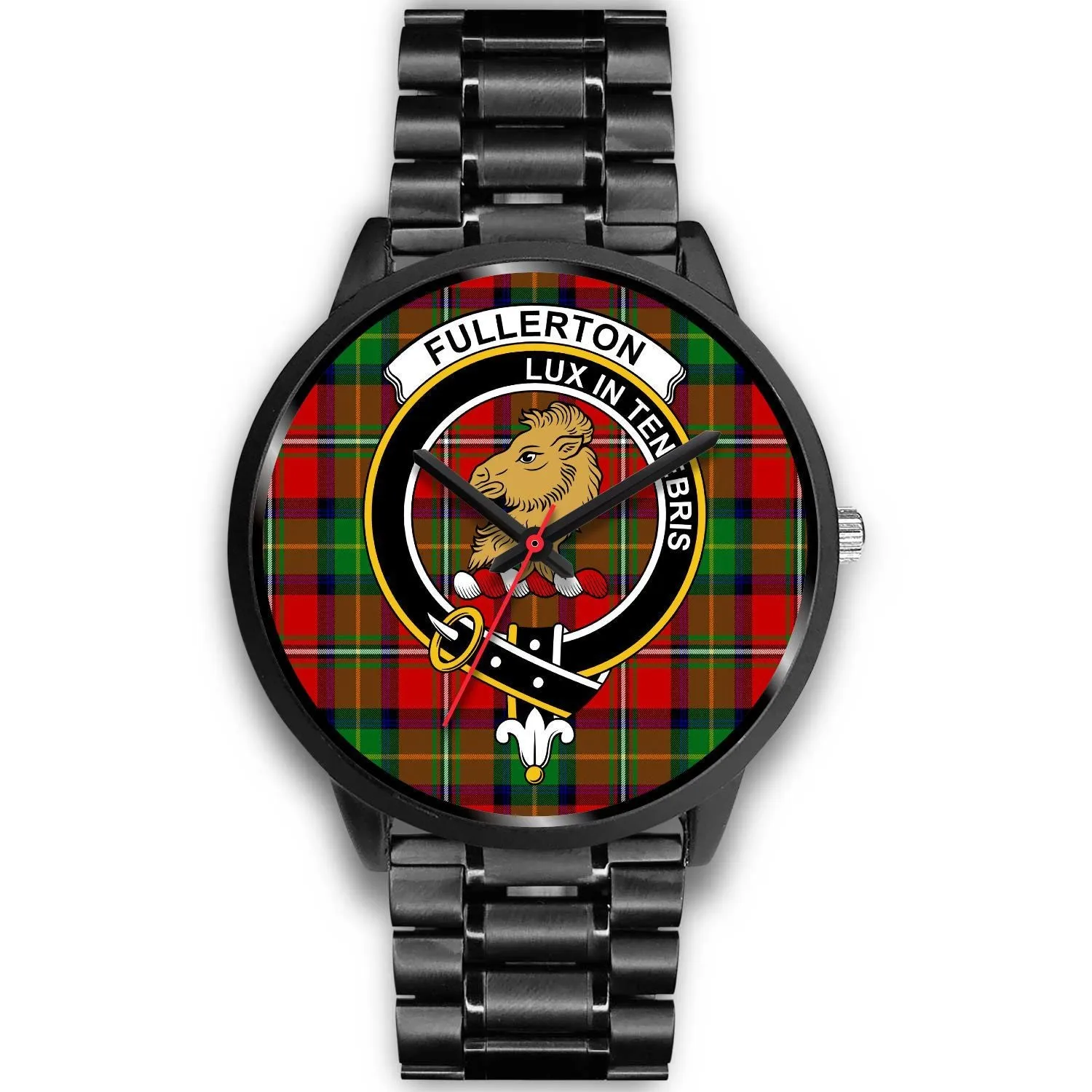 Fullerton Clan Badge Tartan Black Watch