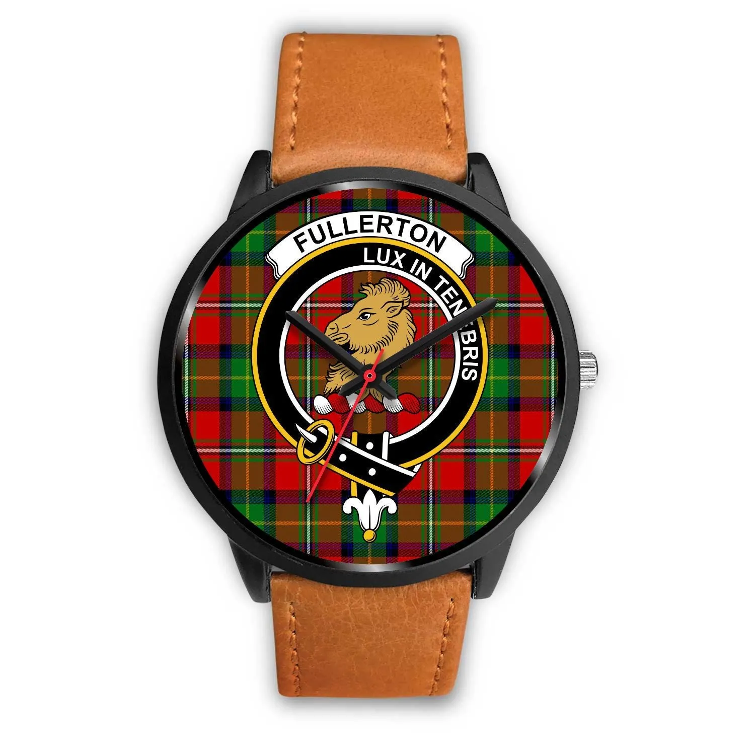 Fullerton Clan Badge Tartan Black Watch