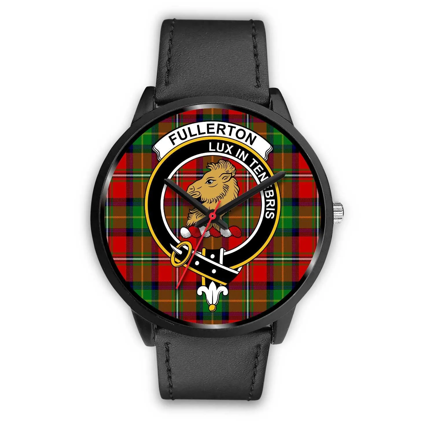 Fullerton Clan Badge Tartan Black Watch