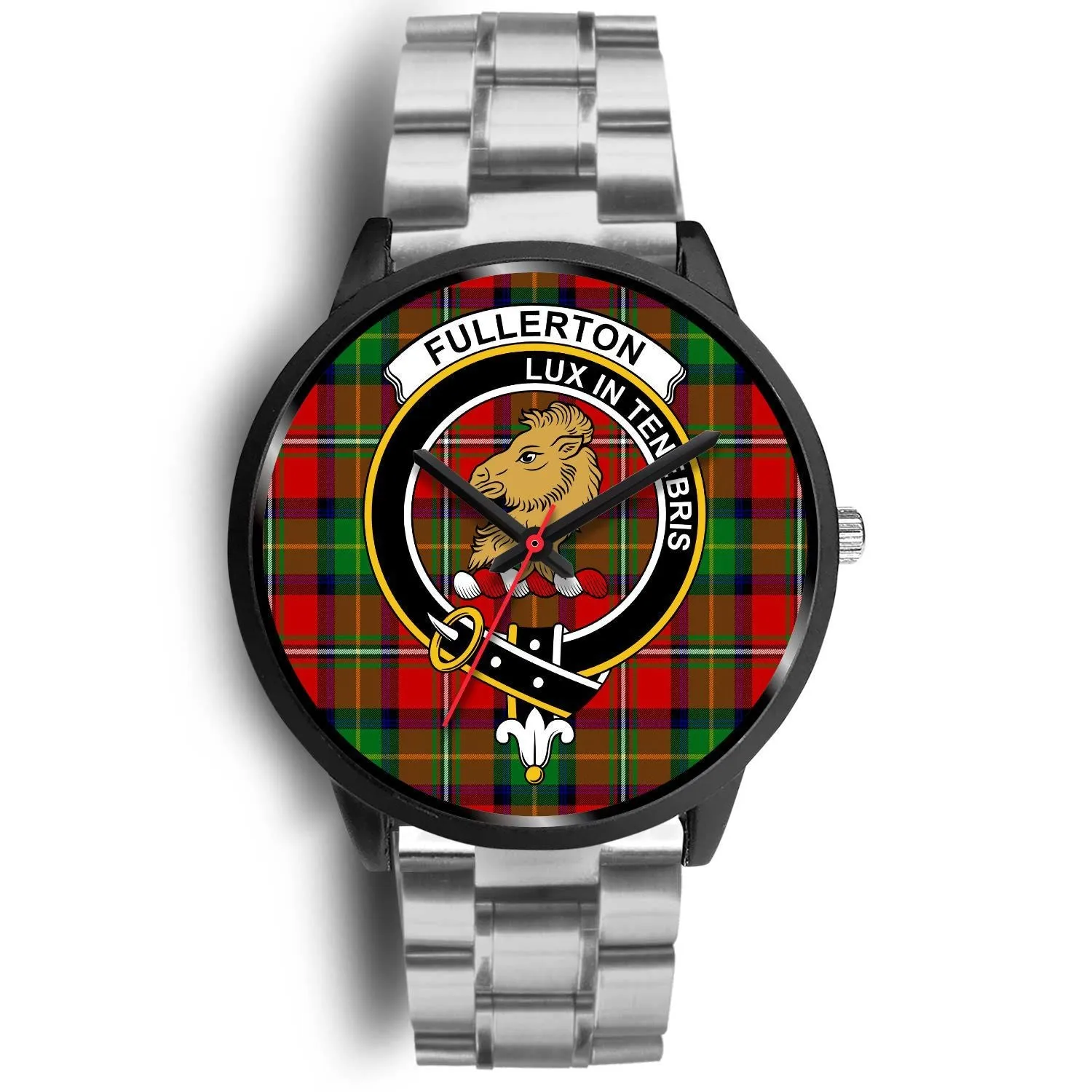 Fullerton Clan Badge Tartan Black Watch