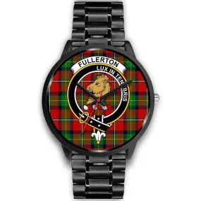 Fullerton Clan Badge Tartan Black Watch