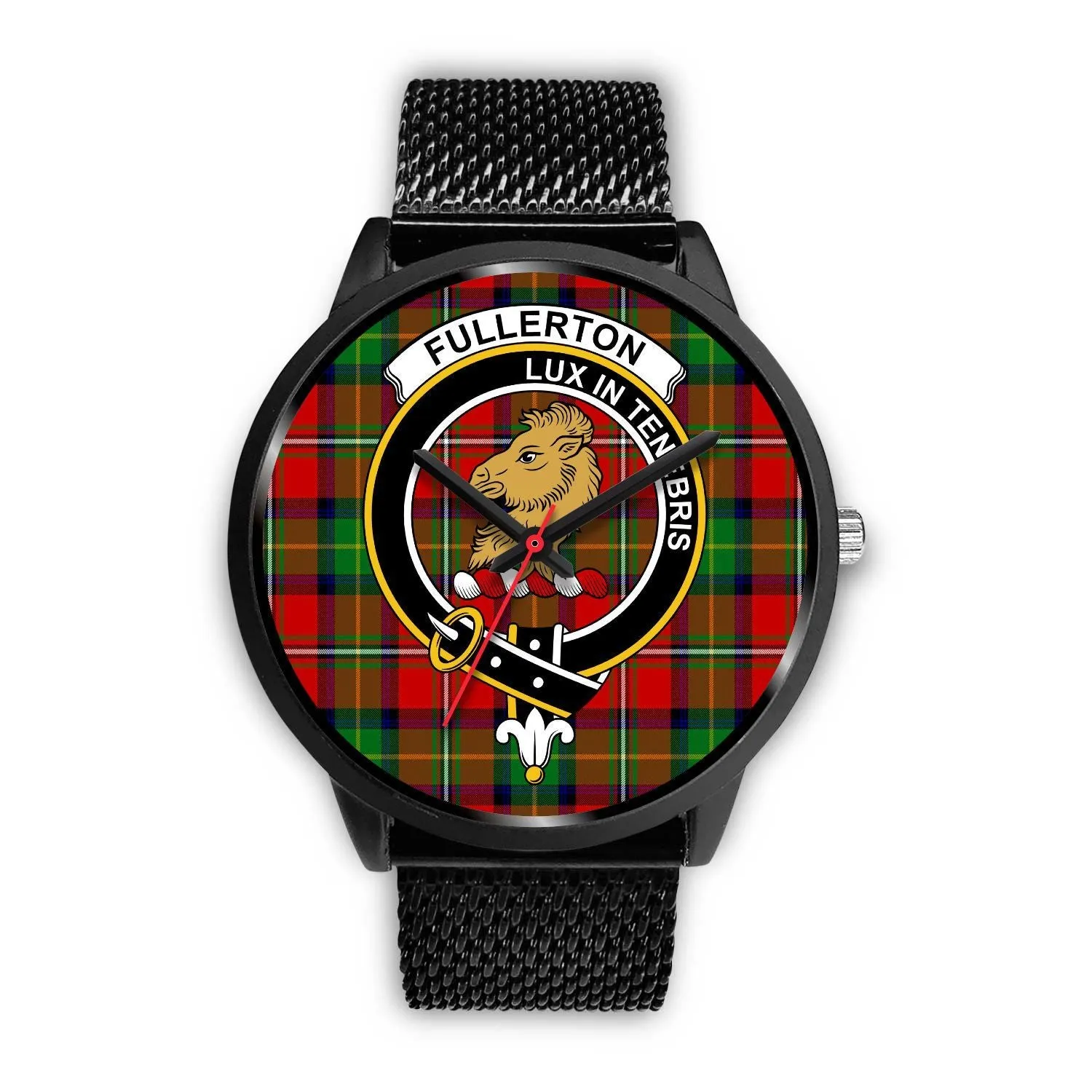 Fullerton Clan Badge Tartan Black Watch